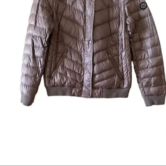 Bernardo Tornado Shiny Purple Packable Down Puffer Sustainable Lightweight S - Picture 13 of 14